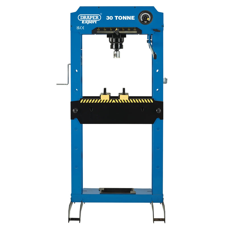 Draper Expert Hydraulic Floor Press 30 Tonne with Adjustable Table