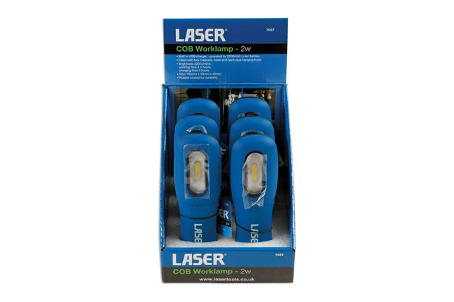 Laser Tools COB Worklamp - 2 Watt - PL