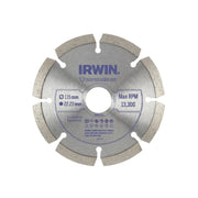 IRWIN® Segmented Diamond Blade 115 x 22.23mm - IW8087103