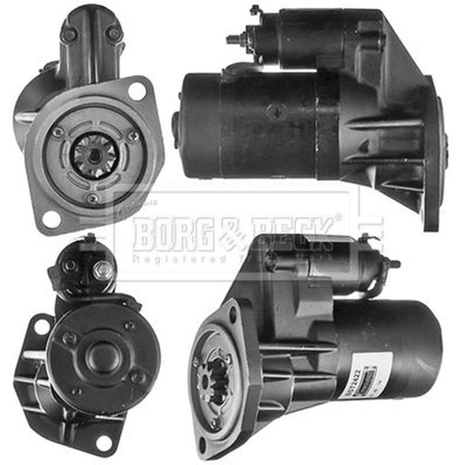 Borg & Beck Starter Motor 12V 2.8kW 9 Teeth BST2422