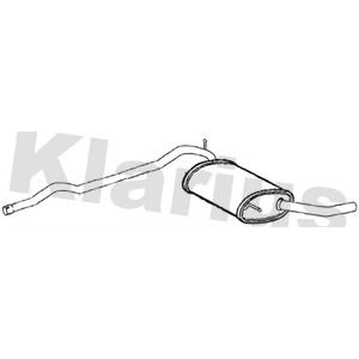 Klarius Box With Tail Pipe Rear BM586J