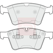 Apec Front Brake Pad Set PAD1680