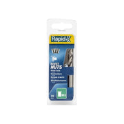 Rapid Steel Rivet Nuts M3 (Pack 20 + Free Drill Bit) - 5000670