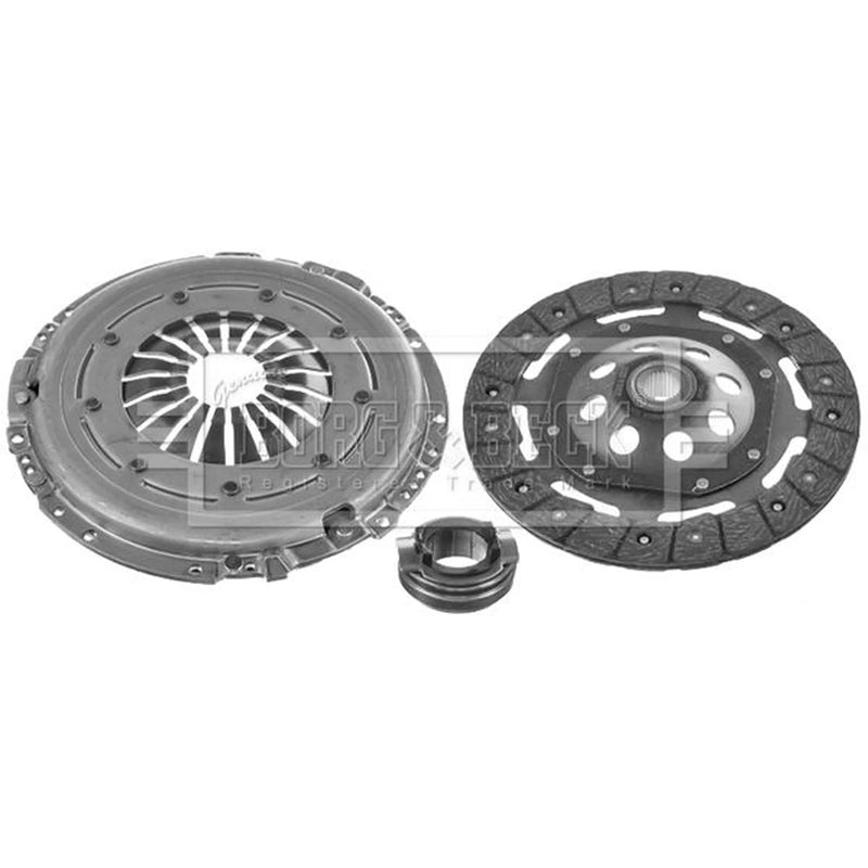 Borg & Beck Clutch Kit Set 3pc 230mm HK2765