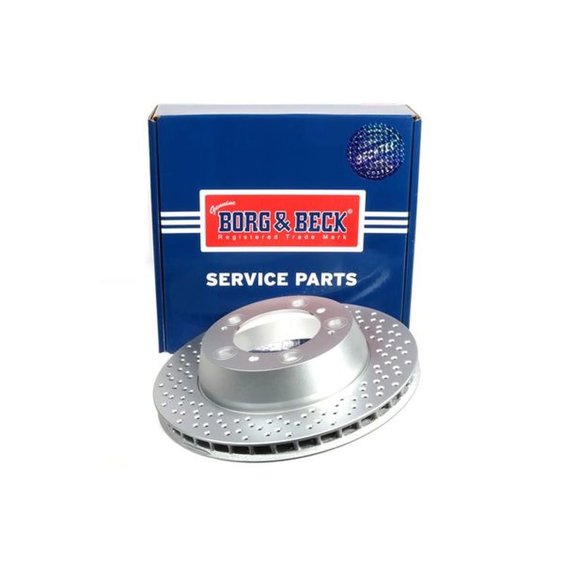 Borg & Beck 2 x / Rear Brake Discs BBD5836S