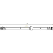 NAPA Brake Hydraulic Hose Line Rear Left NBH1308