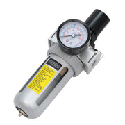 Draper 1/4" BSP Filter/Regulator Unit - Aluminium, 0.66kg