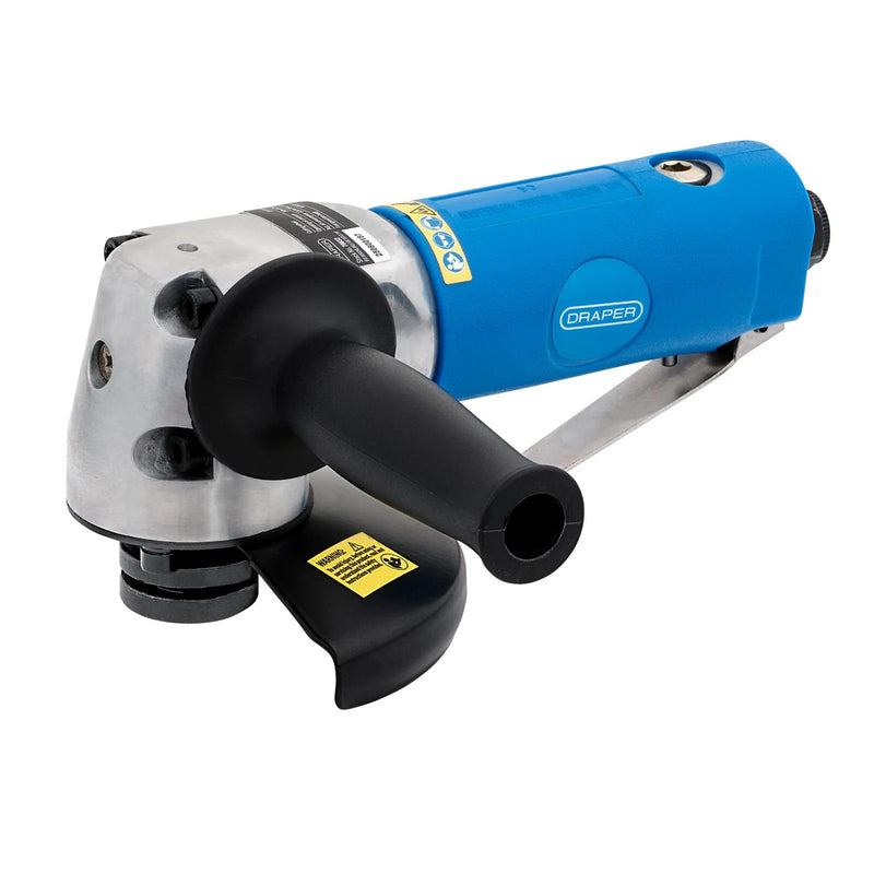Draper Air Angle Grinder 100mm with Safety Trigger