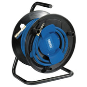 Draper Air Hose Reel 20m with Brass Connectors