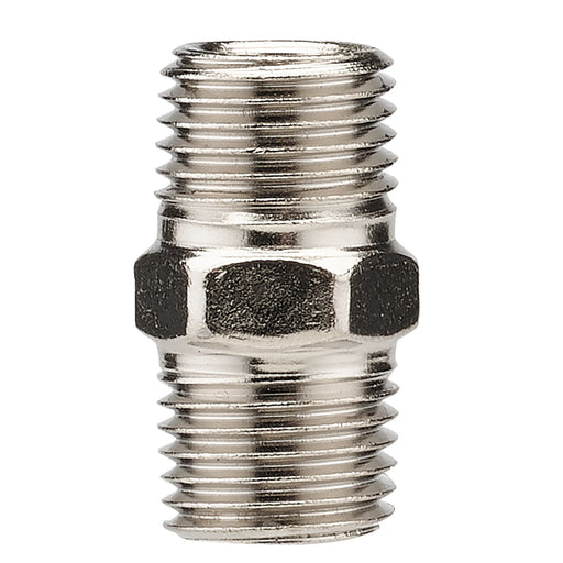 Draper 1/4" Male Double Union Nickel Plated Steel Connector