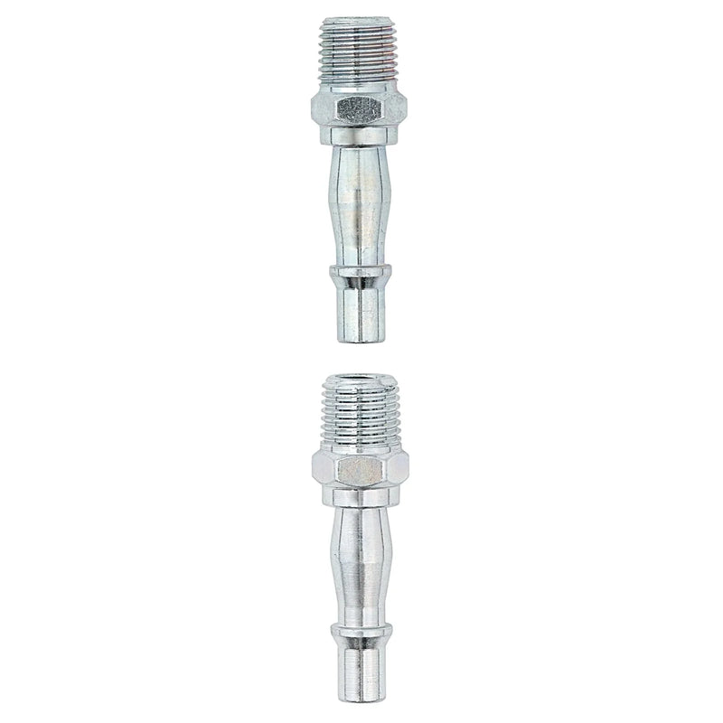 Draper 1/4" Male Screw Adaptor - Pack of 2