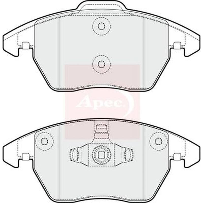 Apec Front Brake Pad Set PAD2041