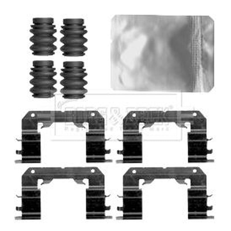 Borg & Beck Brake Pad Accessory Fitting Kit Front BBK1575