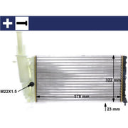 Mahle Engine Radiator CR 354 000S