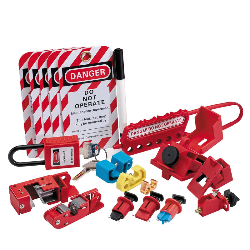 Draper Electricians Lockout Kit LOK1 in Sturdy EVA Case