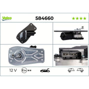 Valeo Front/Rear Wiper Motor Front 584660