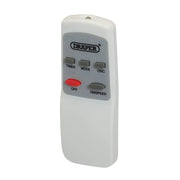 Draper Oscillating Wall Mounted Fan 400mm Remote Control 230V