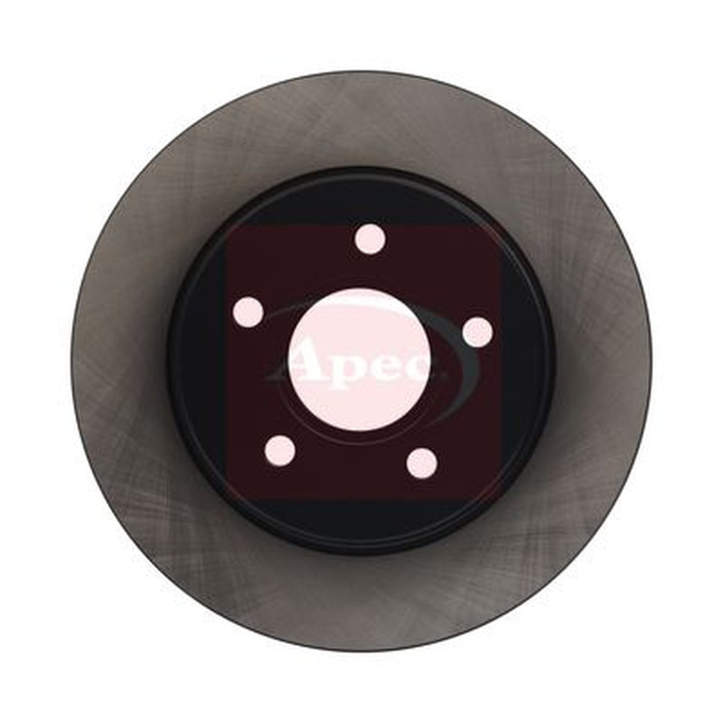 Apec 2 x Solid Rear Brake Discs DSK2231