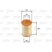 Valeo Engine Air Filter 585681
