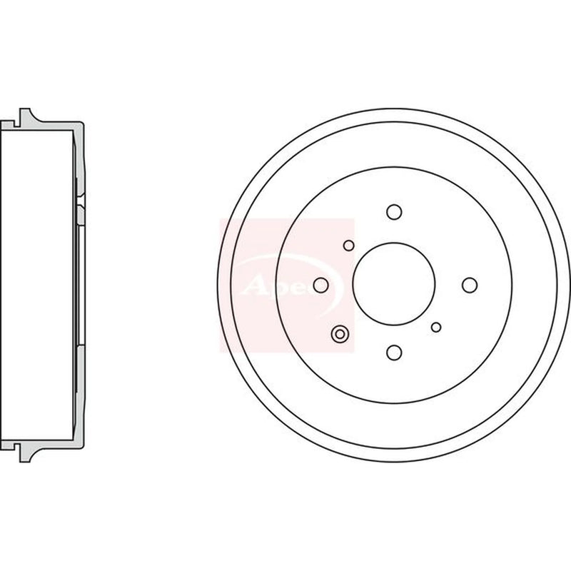 Apec Brake Drum Assembly Rear DRM9979