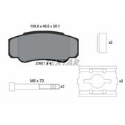 Textar Rear Brake Pad Set 2392101