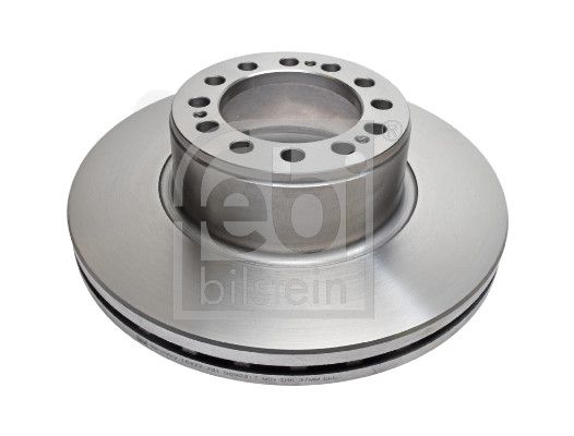Febi 2 x Brake Disc Set Internally Vented Rear