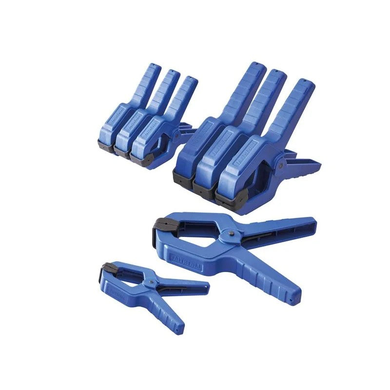 Faithfull Spring Clamp Set, 8 Piece - FAISPCLSET8