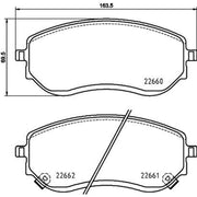 DON Front Brake Pad Set PCP2215