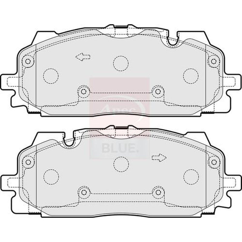 Apec Front Brake Pad Set PD3841