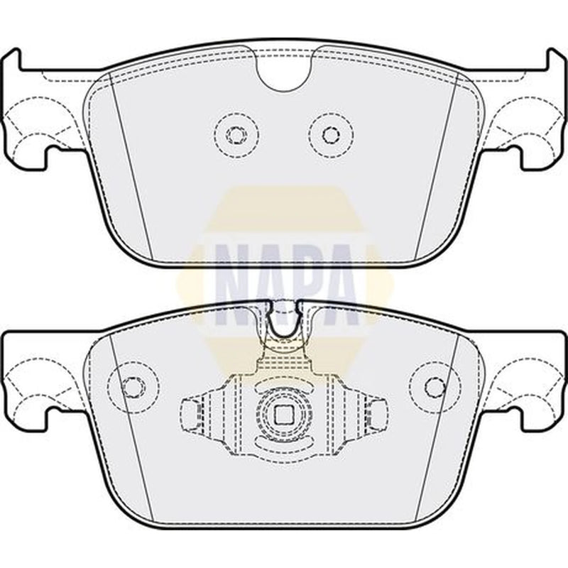 NAPA Front Brake Pad Set NBP1789
