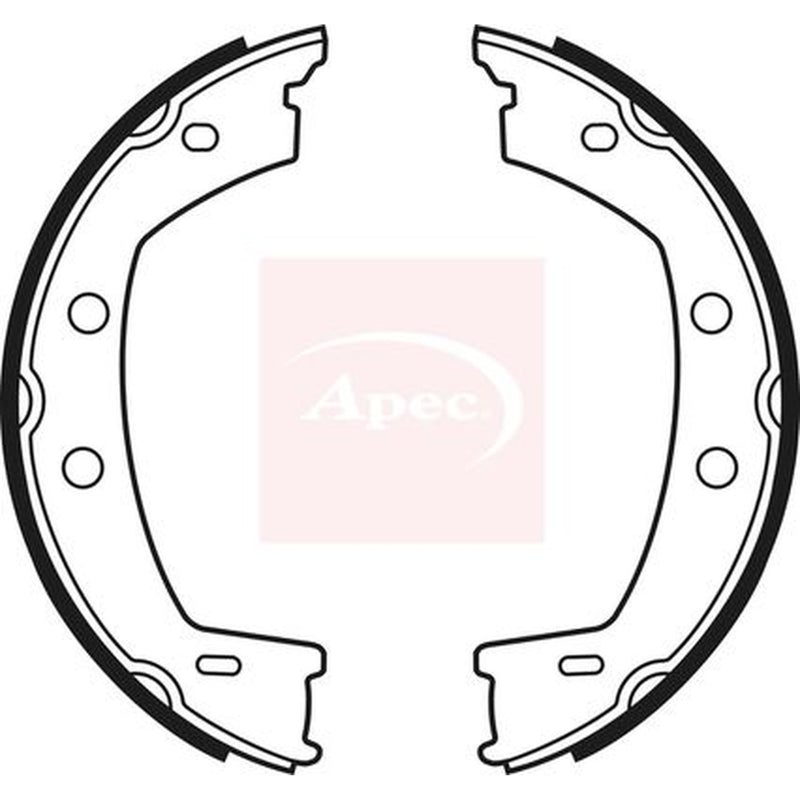 Apec Parking Brake Shoe Set SHU739