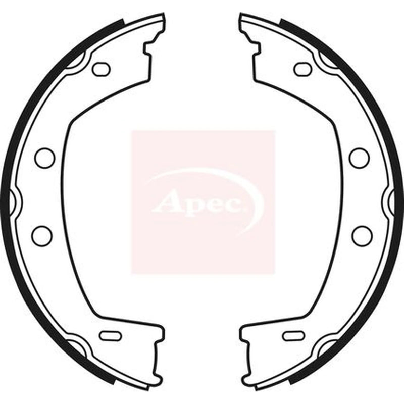 Apec Parking Brake Shoe Set SHU739
