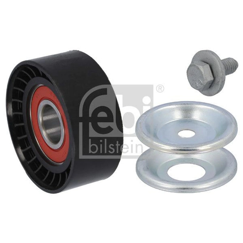 Febi V-Ribbed Belt Deflection/Guide Pulley 100155