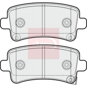 Apec Rear Brake Pad Set PAD1697