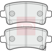 Apec Rear Brake Pad Set PAD1697