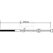 Apec Handbrake Cable Front CAB1471