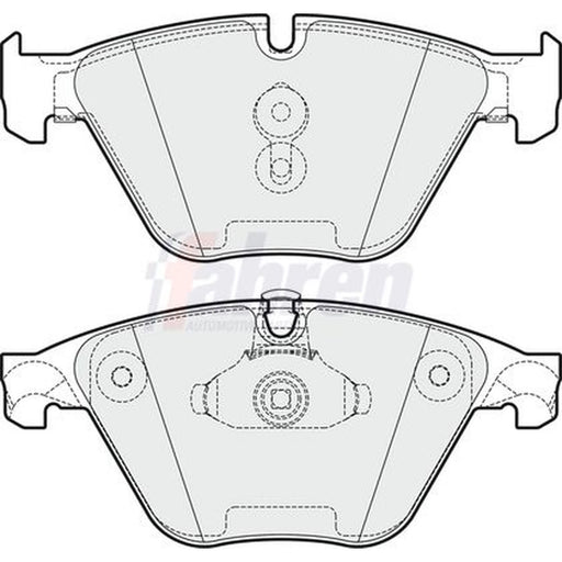 Fahren Front Brake Pad Set FBP3814