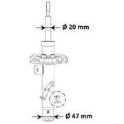 KYB Shock Absorber Damper Strut Front Left 3348099