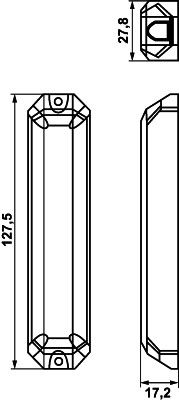 Hella 2XD 012 160-951 Strobe-type Beacon