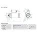 Bosch Reman Starter Motor 1839 0986018390 Bosch  - Town Parts