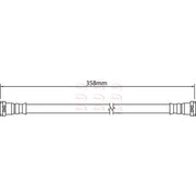Apec Brake Hydraulic Hose Line Front HOS4239