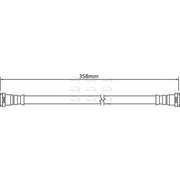 Apec Brake Hydraulic Hose Line Front HOS4239