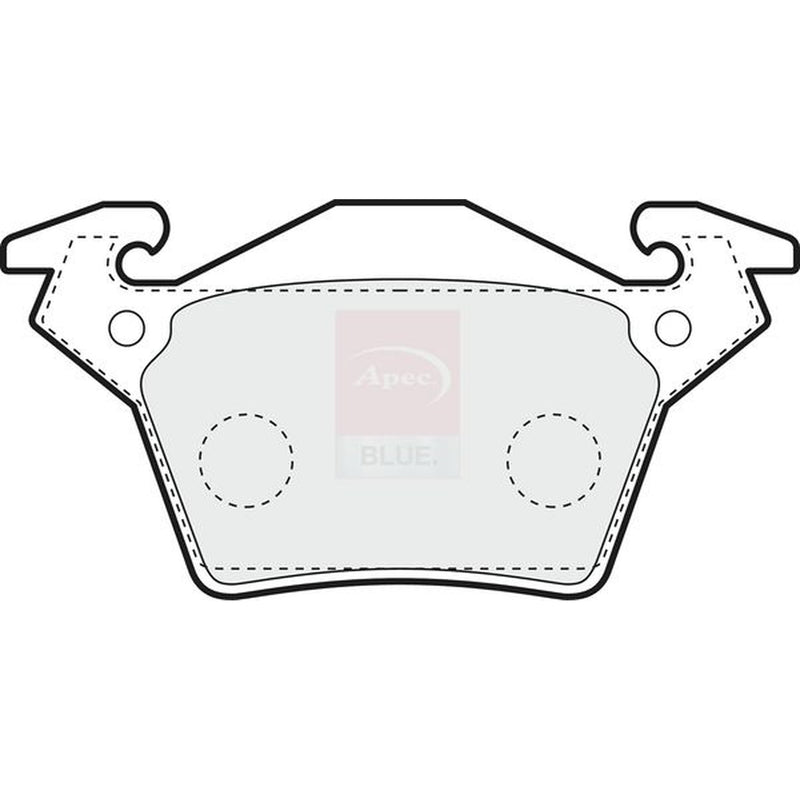 Apec Rear Brake Pad Set PD3171