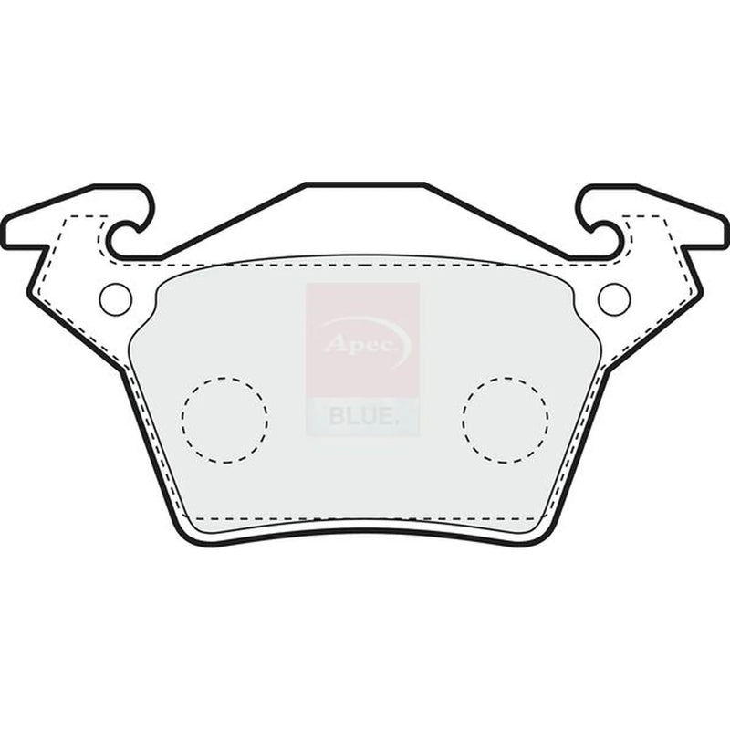 Apec Rear Brake Pad Set PD3171