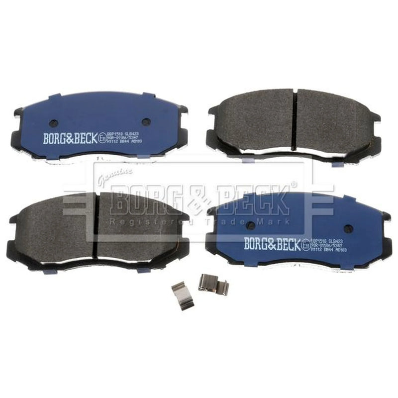 Borg & Beck 4 x Front Brake Pad Set BBP1518