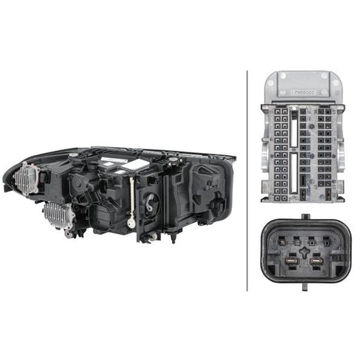 Hella Headlight Headlamp LED Left 1LX 015 449-531