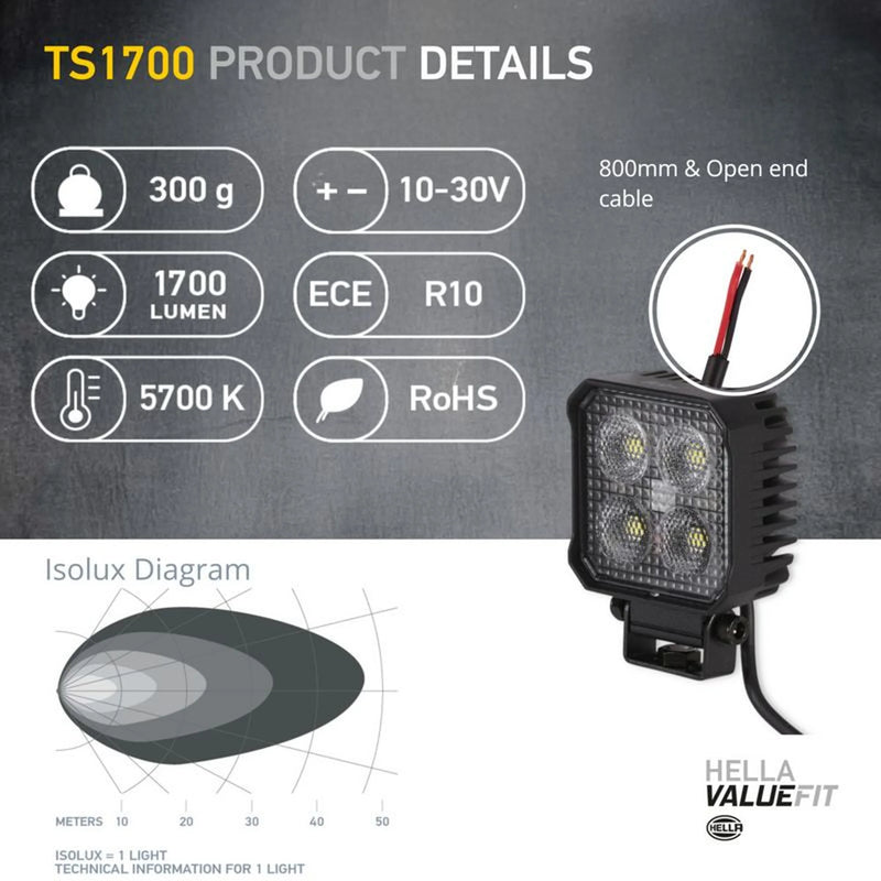Hella Worklight High 1GA 357 110-002