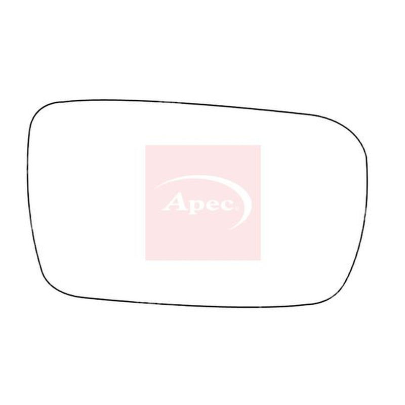 Apec Exterior Wing Mirror Glass Right AMS2636