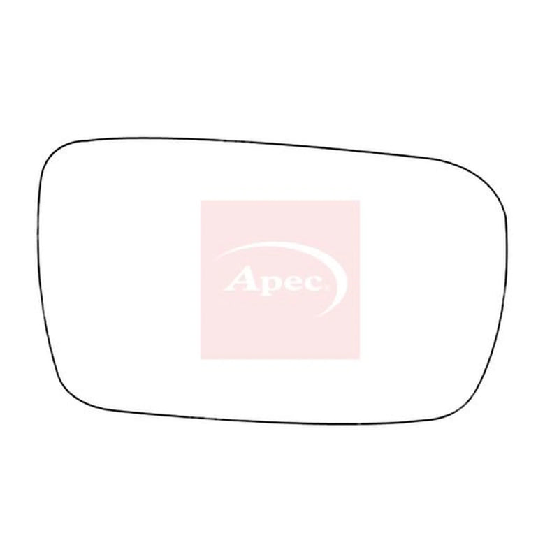 Apec Exterior Wing Mirror Glass Right AMS2636