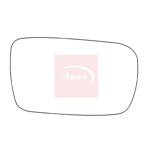 Apec Exterior Wing Mirror Glass Right AMS2636